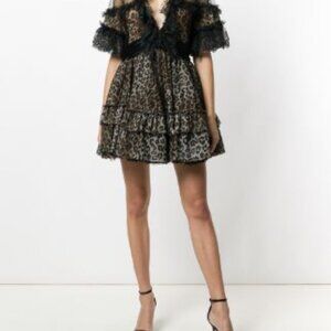 Redemption Flared Leopard Print Dress
